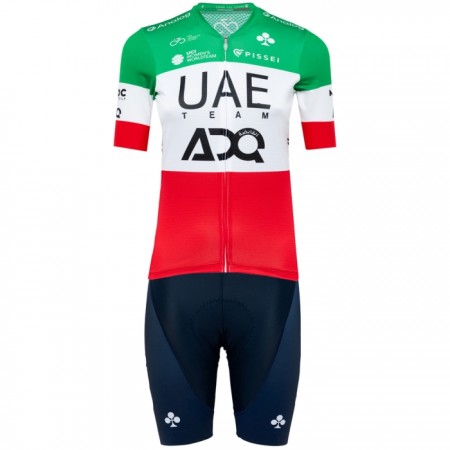 Set Fietsshirt + Korte Koersbroek 2025 UAE TEAM EMIRATES